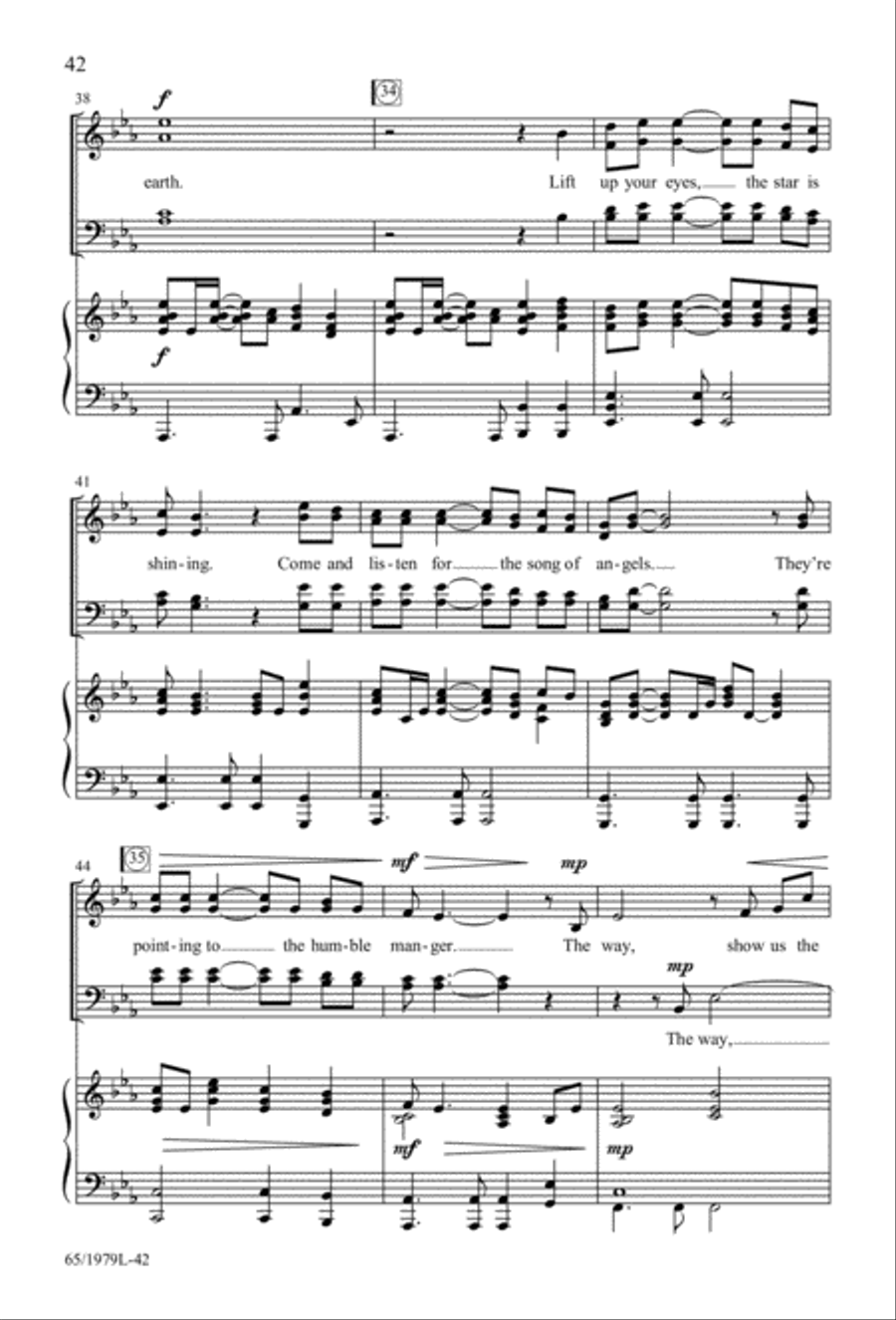 Together for Christmas (Digital Download) 4-Part scores gallery preview page 42