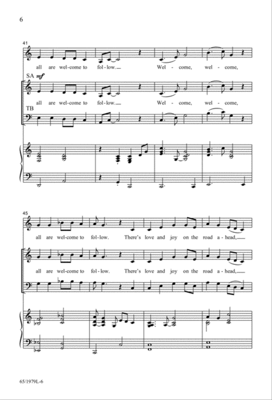 Together for Christmas (Digital Download) 4-Part scores gallery preview page 6