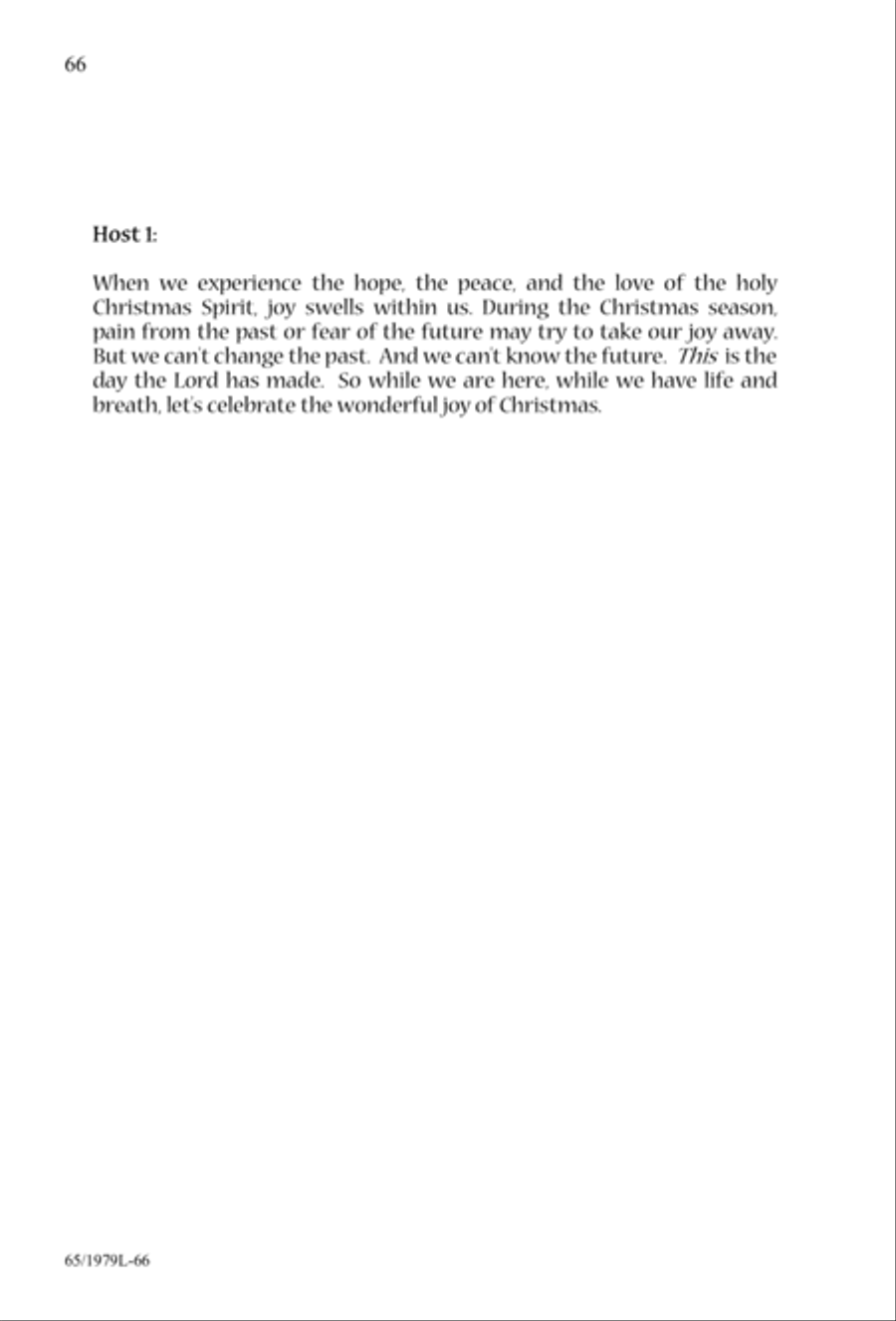 Together for Christmas (Digital Download) 4-Part scores gallery preview page 66