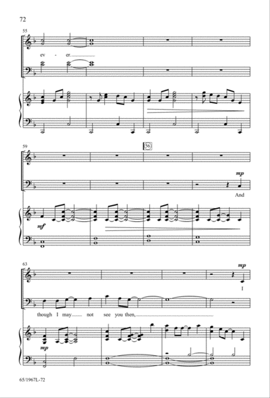 Together for Christmas (Digital Download) 4-Part scores gallery preview page 72