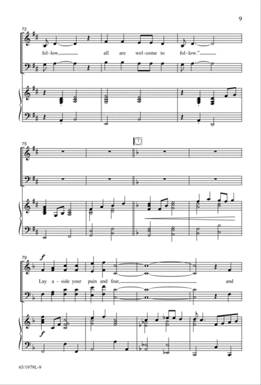 Together for Christmas (Digital Download) 4-Part scores gallery preview page 9