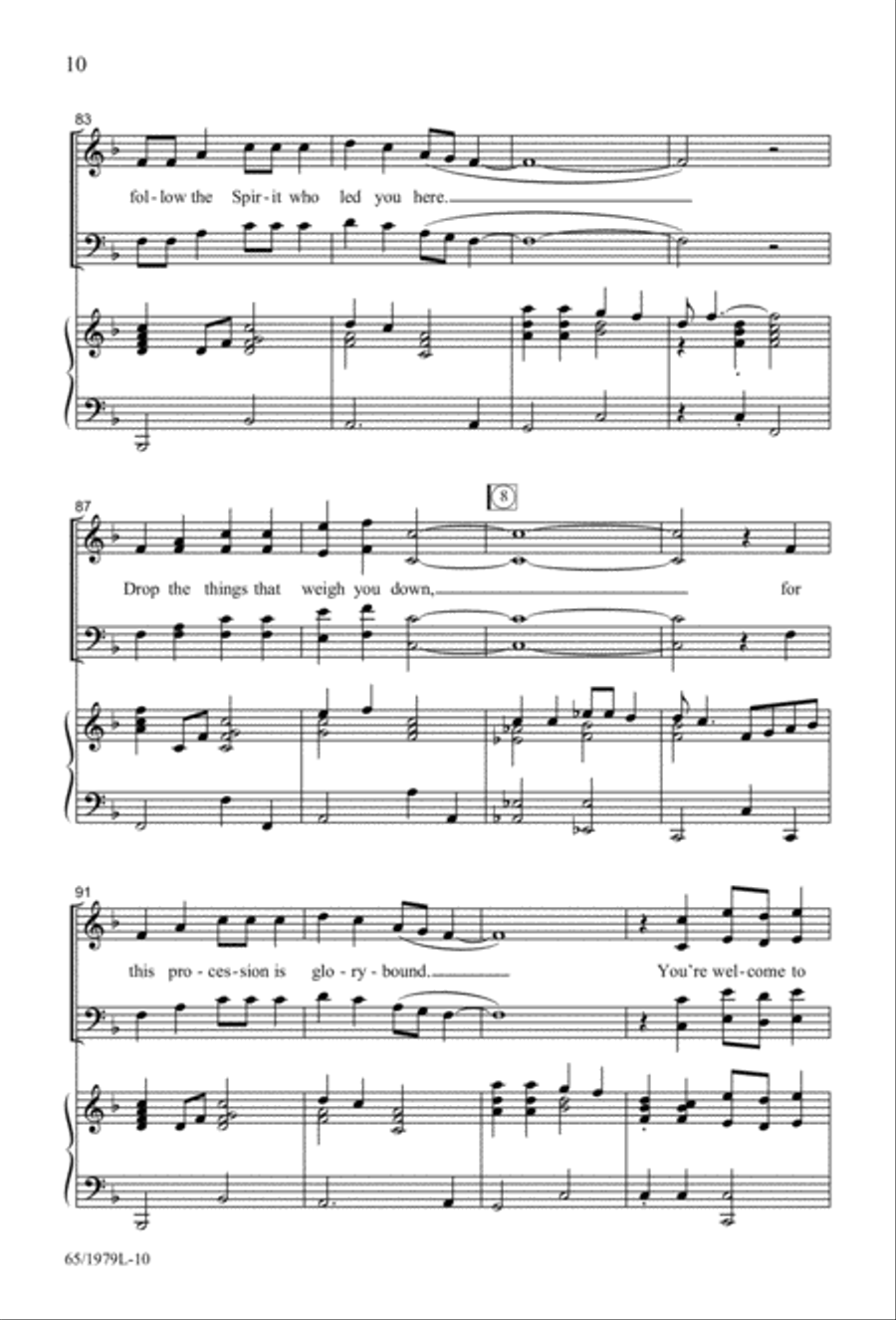 Together for Christmas (Digital Download) 4-Part scores gallery preview page 10