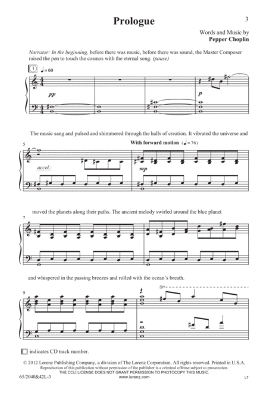Heaven's Child (Digital Download) 4-Part scores gallery preview page 3