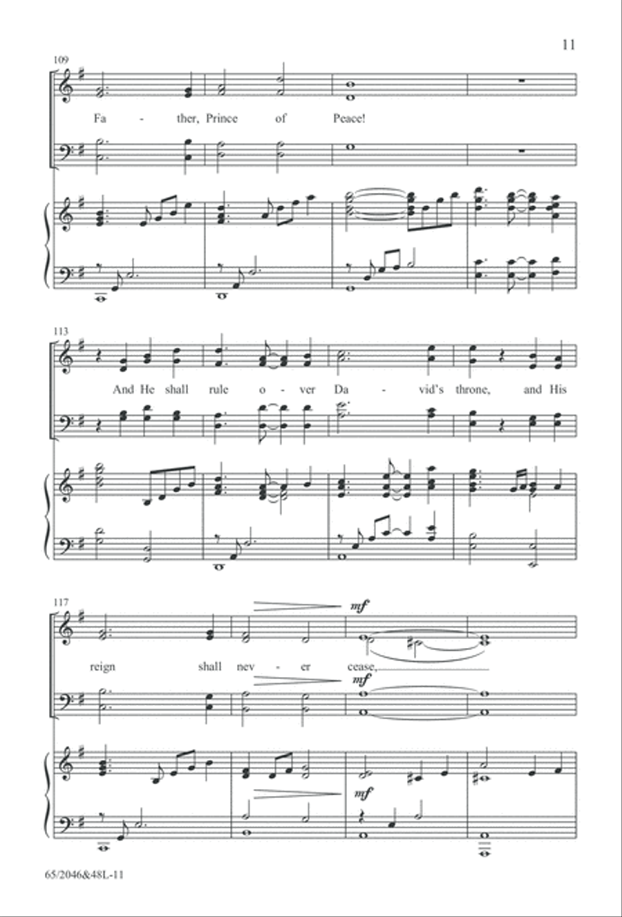 Behold the Star! (Digital Download) 4-Part scores gallery preview page 11