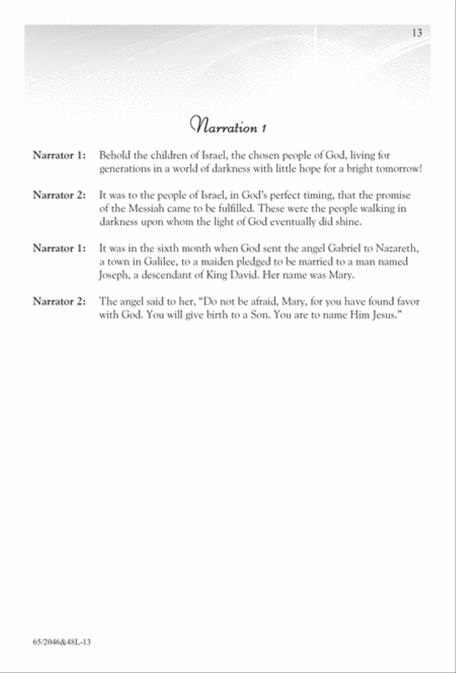 Behold the Star! (Digital Download) 4-Part scores gallery preview page 13