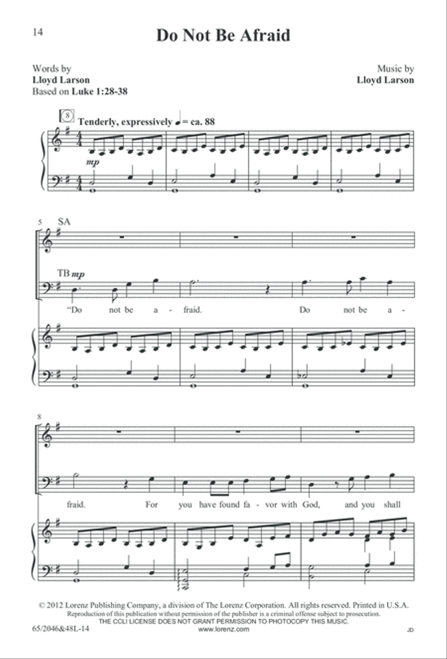 Behold the Star! (Digital Download) 4-Part scores gallery preview page 14