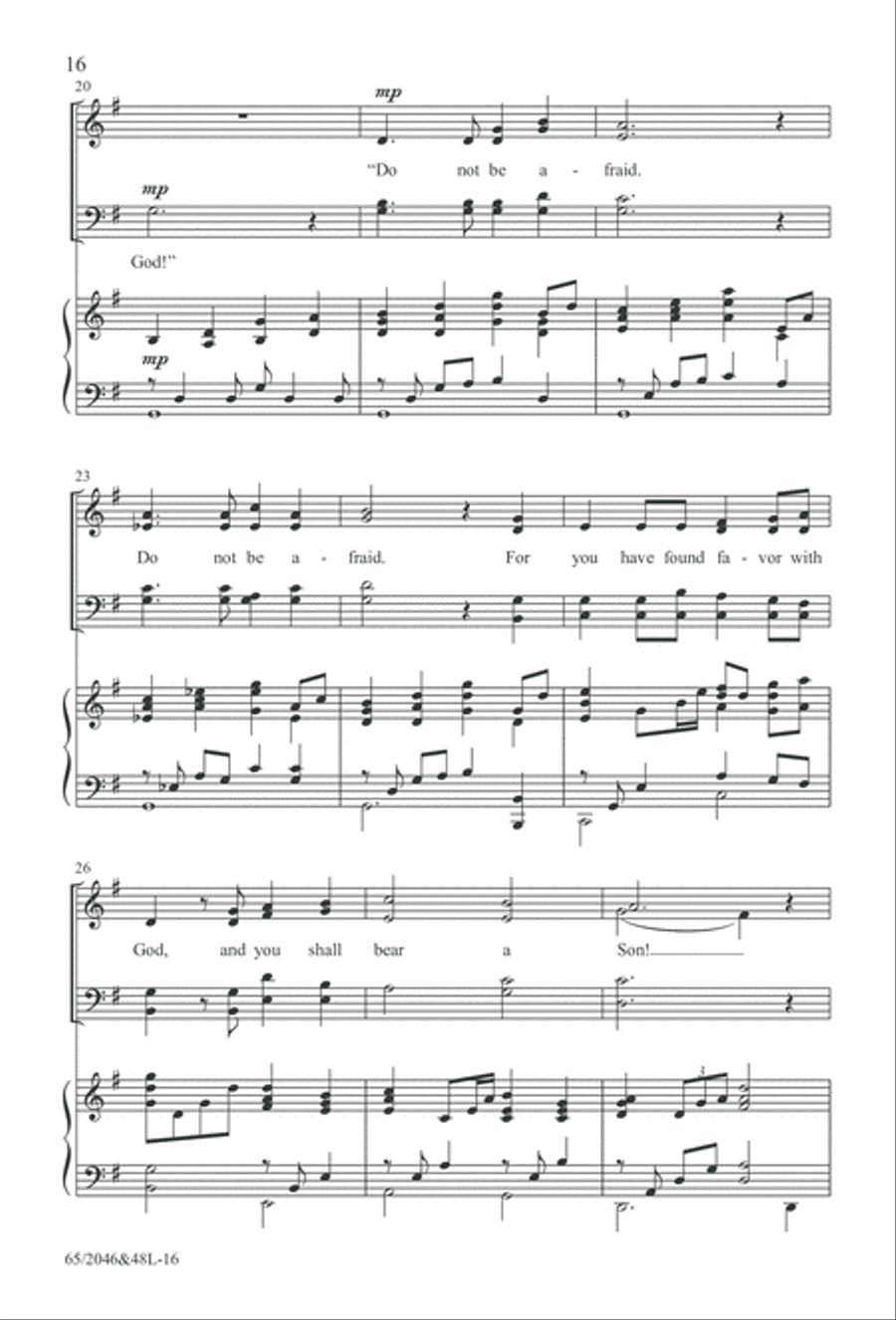 Behold the Star! (Digital Download) 4-Part scores gallery preview page 16