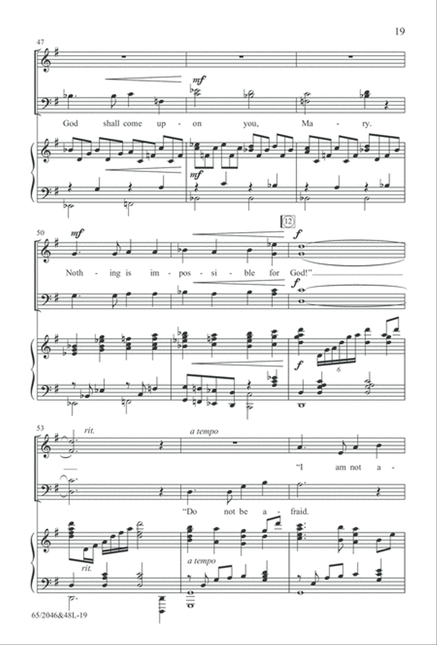 Behold the Star! (Digital Download) 4-Part scores gallery preview page 19