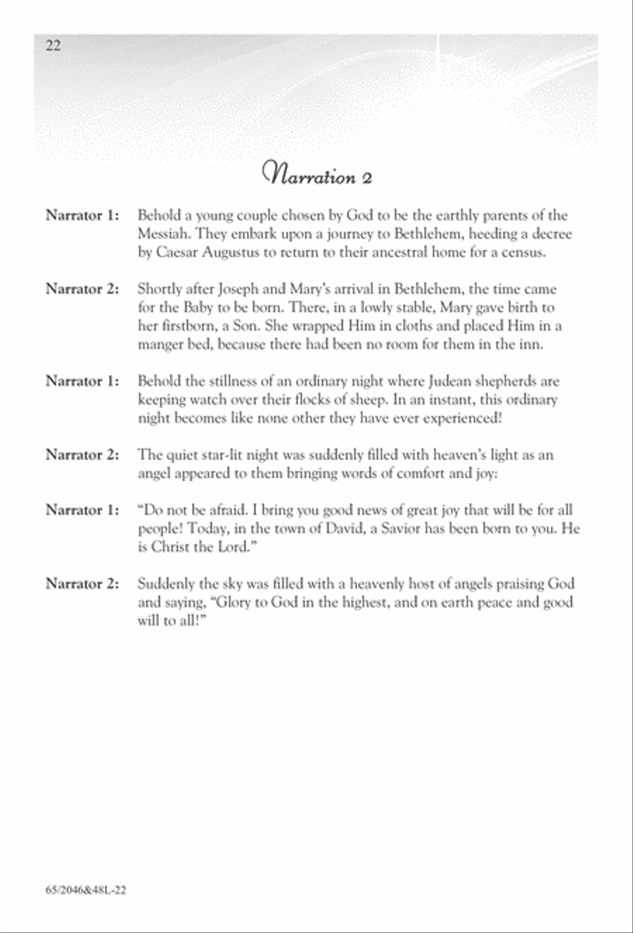 Behold the Star! (Digital Download) 4-Part scores gallery preview page 22