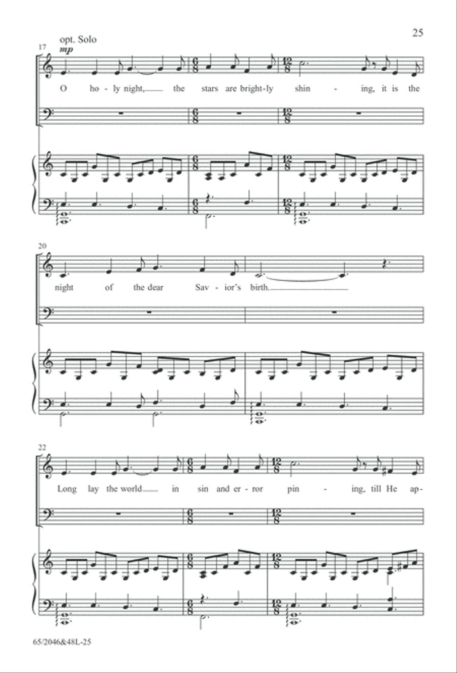 Behold the Star! (Digital Download) 4-Part scores gallery preview page 25
