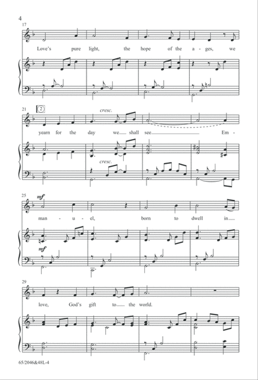 Behold the Star! (Digital Download) 4-Part scores gallery preview page 4
