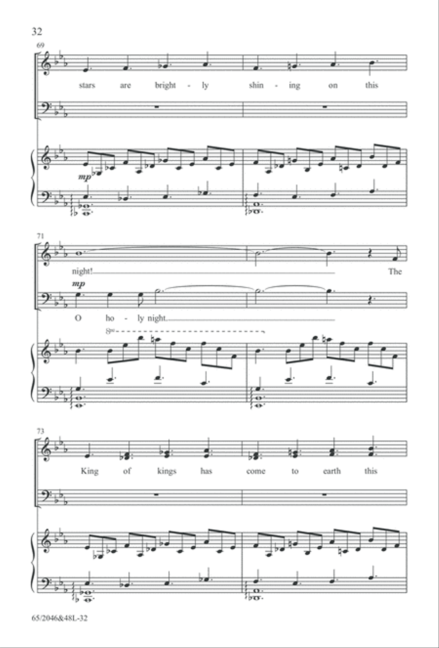 Behold the Star! (Digital Download) 4-Part scores gallery preview page 32