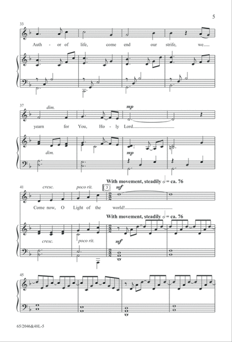 Behold the Star! (Digital Download) 4-Part scores gallery preview page 5