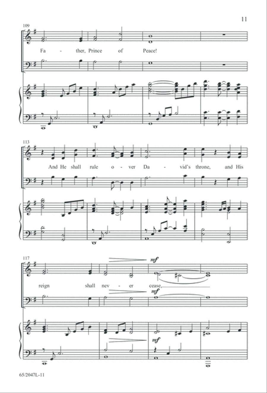 Behold the Star! (Digital Download) 3-Part scores gallery preview page 11