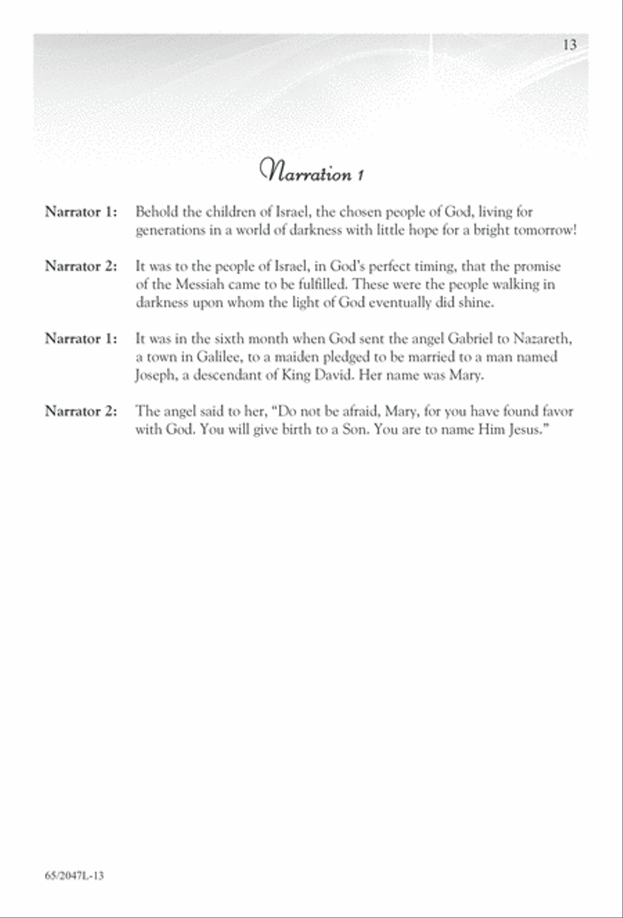 Behold the Star! (Digital Download) 3-Part scores gallery preview page 13
