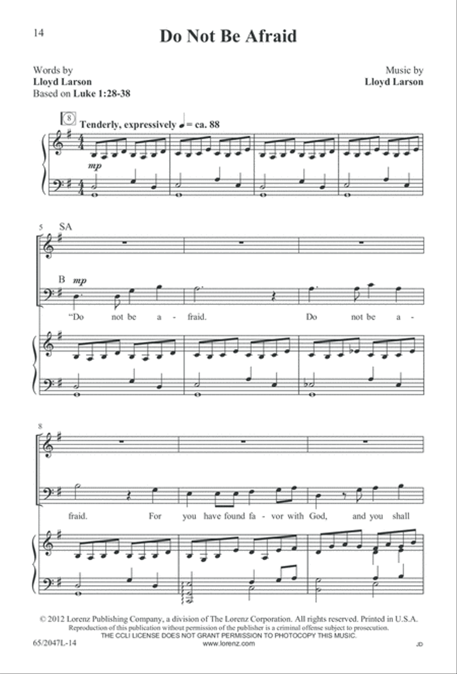 Behold the Star! (Digital Download) 3-Part scores gallery preview page 14