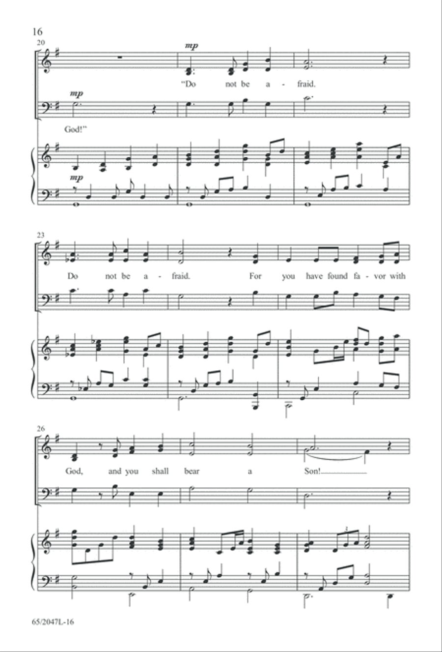 Behold the Star! (Digital Download) 3-Part scores gallery preview page 16
