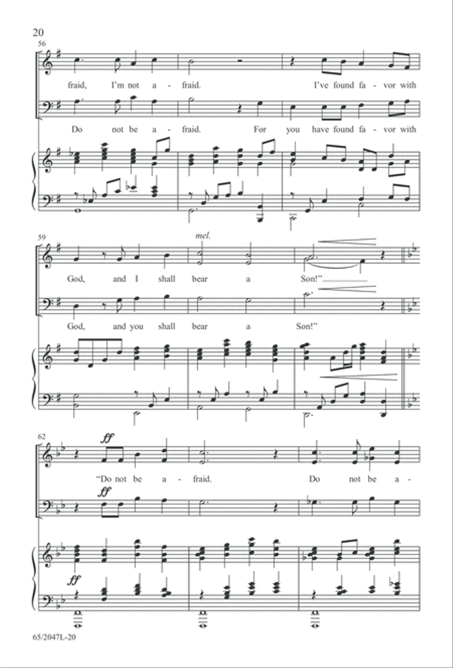 Behold the Star! (Digital Download) 3-Part scores gallery preview page 20