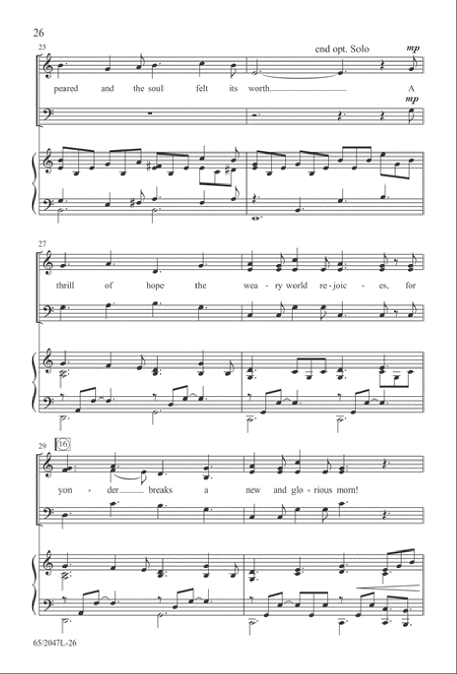 Behold the Star! (Digital Download) 3-Part scores gallery preview page 26
