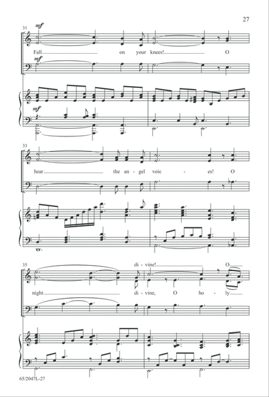 Behold the Star! (Digital Download) 3-Part scores gallery preview page 27