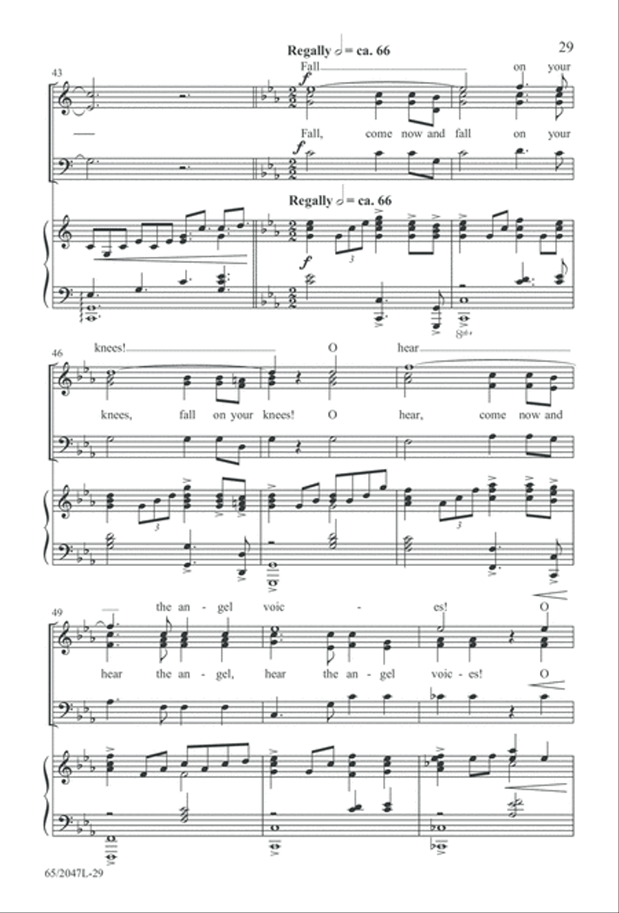Behold the Star! (Digital Download) 3-Part scores gallery preview page 29