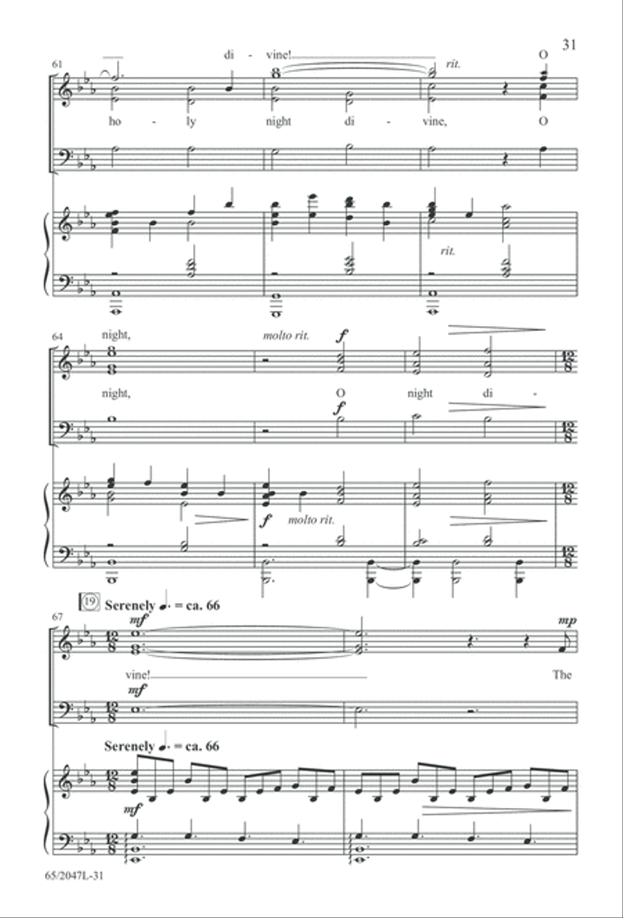 Behold the Star! (Digital Download) 3-Part scores gallery preview page 31