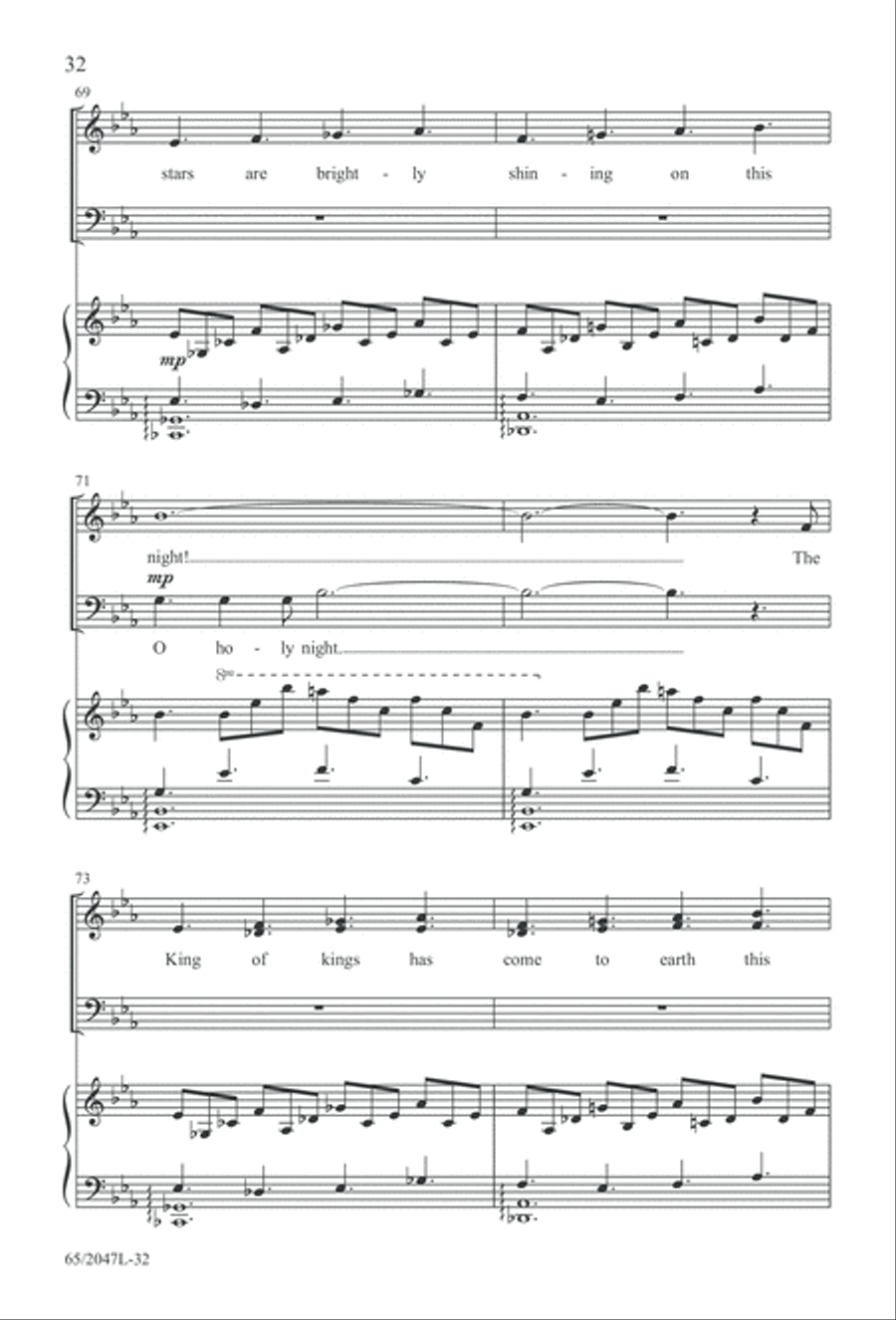 Behold the Star! (Digital Download) 3-Part scores gallery preview page 32