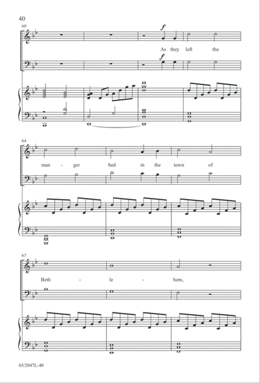 Behold the Star! (Digital Download) 3-Part scores gallery preview page 40