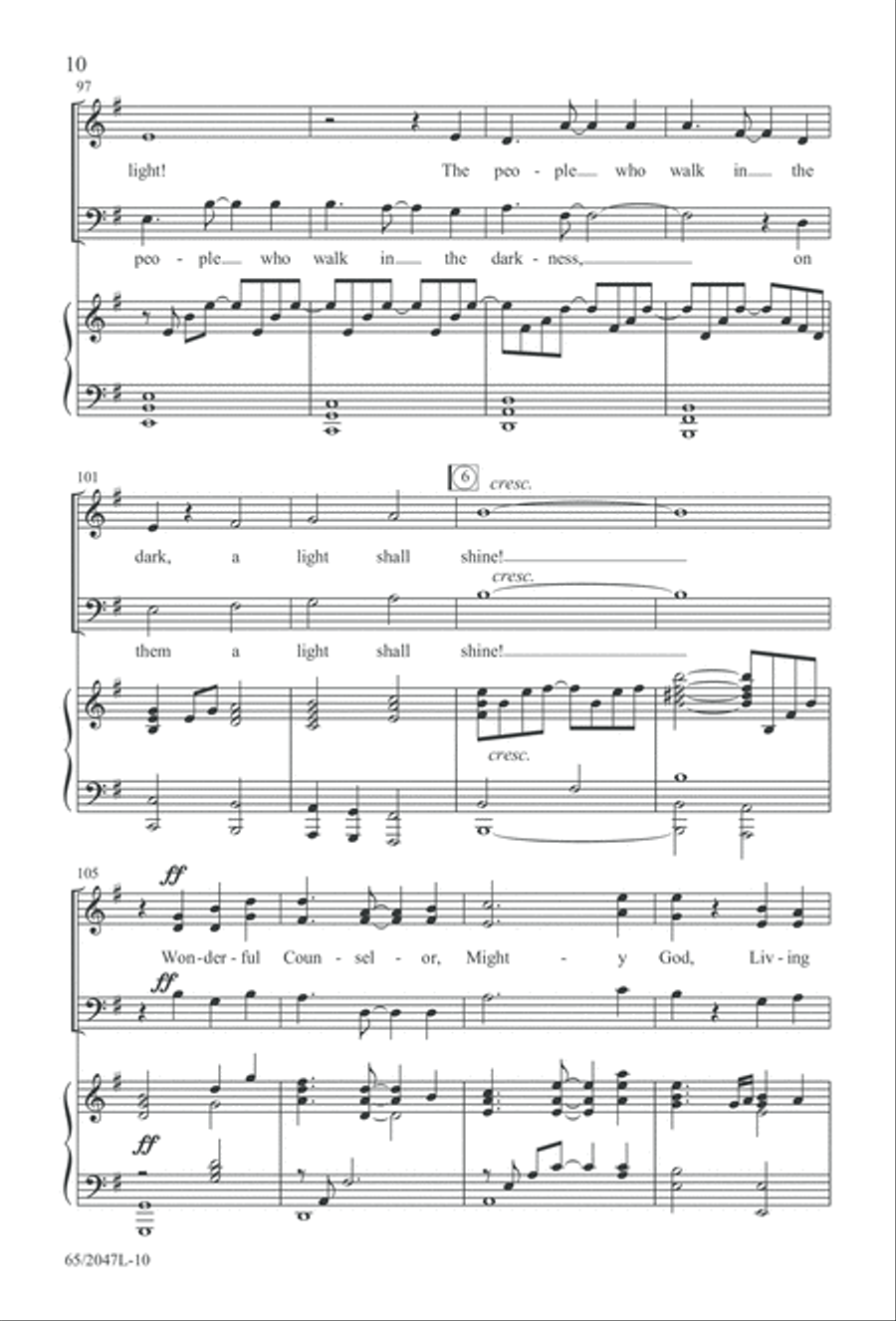 Behold the Star! (Digital Download) 3-Part scores gallery preview page 10