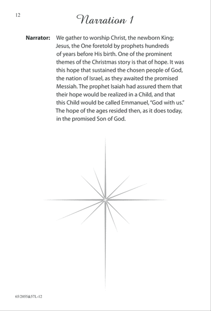 Bethlehem's Child (Digital Download) 4-Part scores gallery preview page 12
