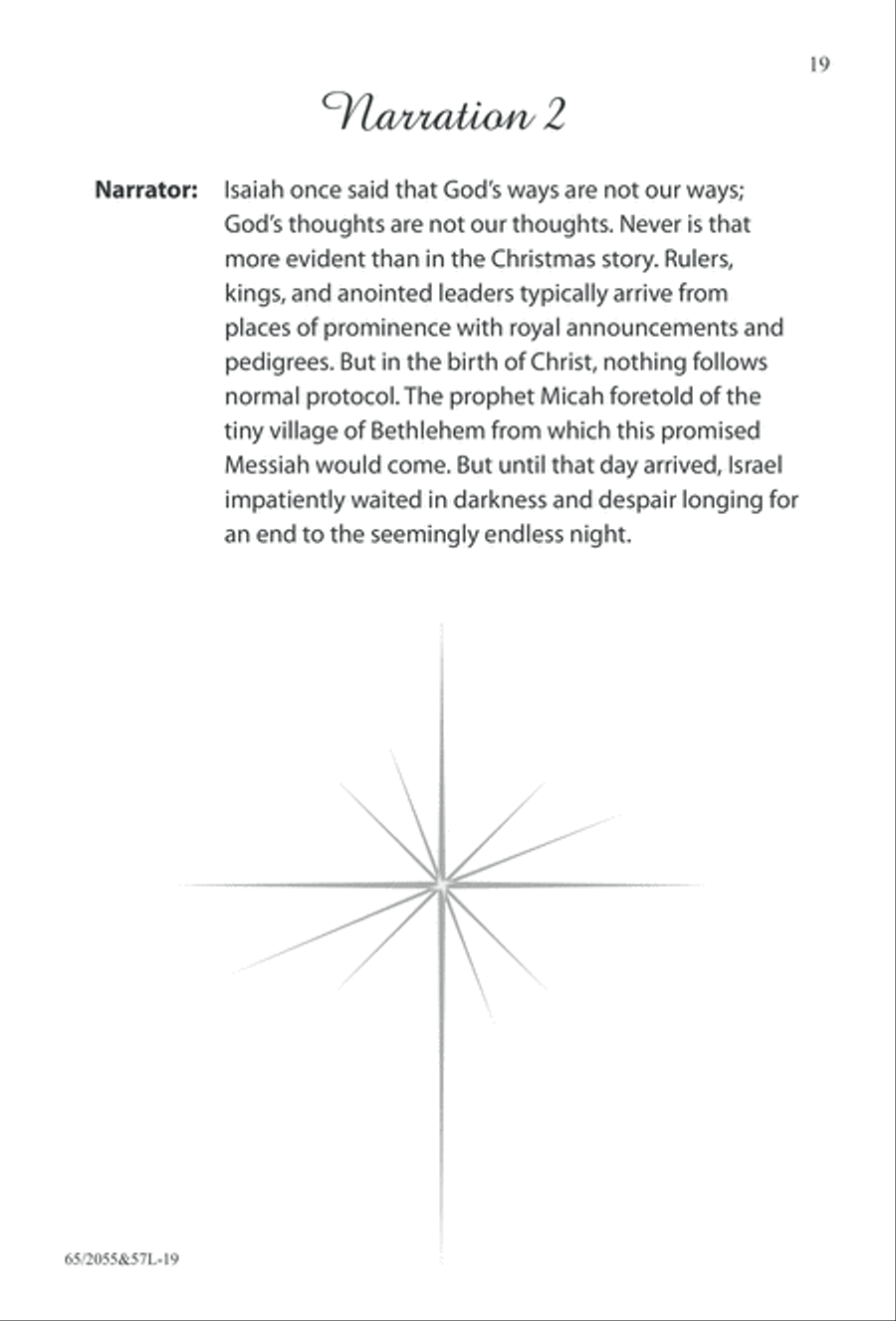 Bethlehem's Child (Digital Download) 4-Part scores gallery preview page 19