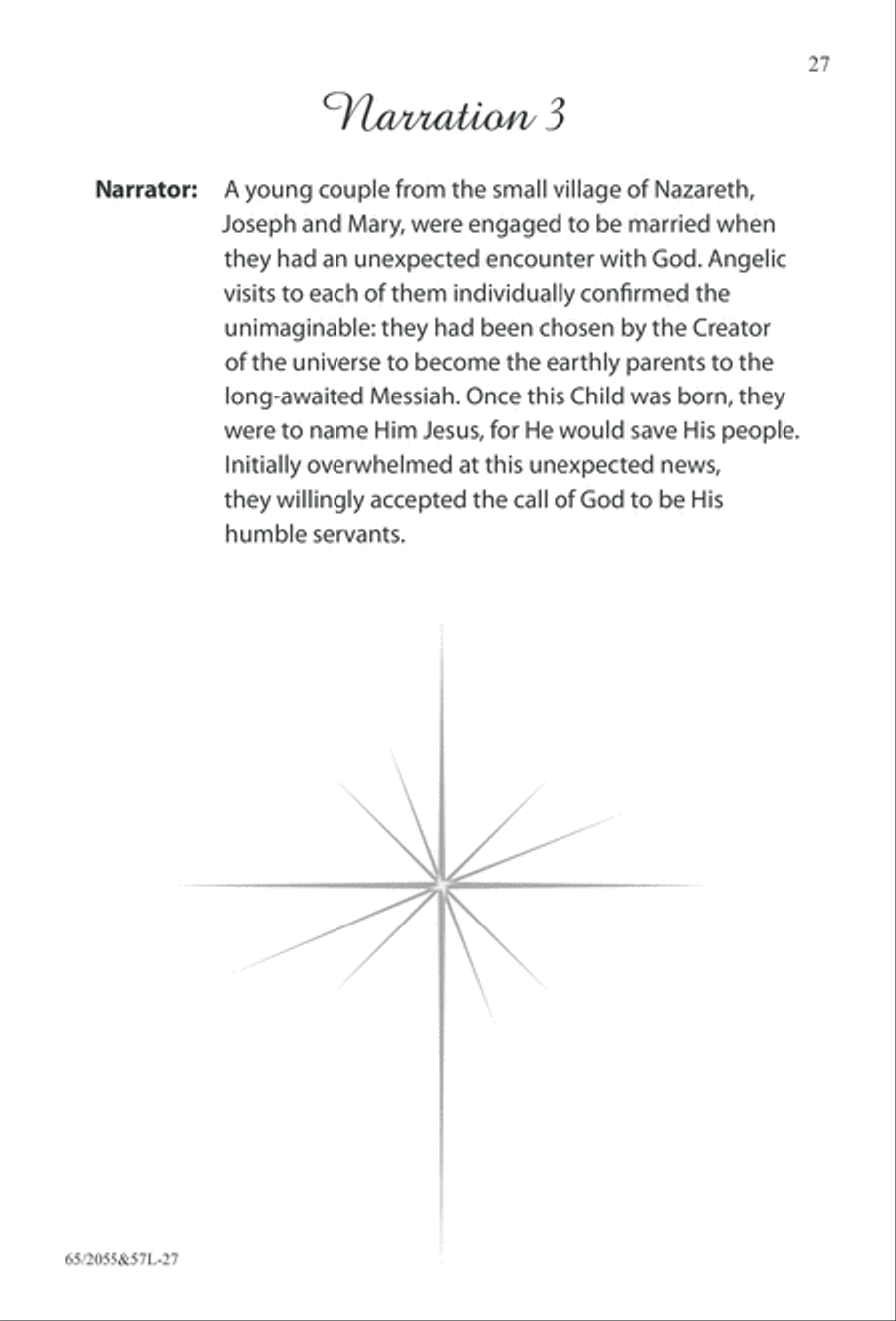 Bethlehem's Child (Digital Download) 4-Part scores gallery preview page 27