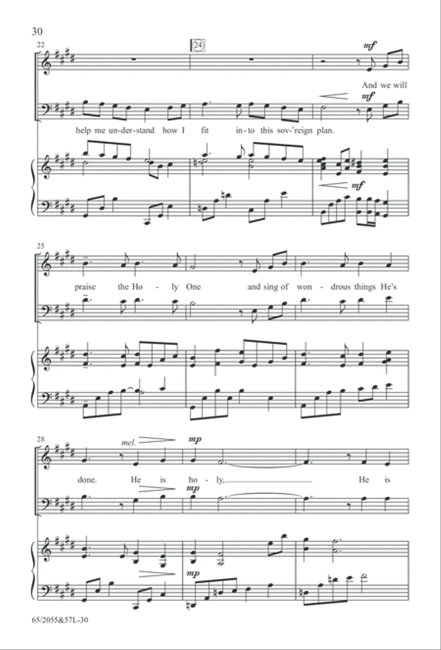 Bethlehem's Child (Digital Download) 4-Part scores gallery preview page 30