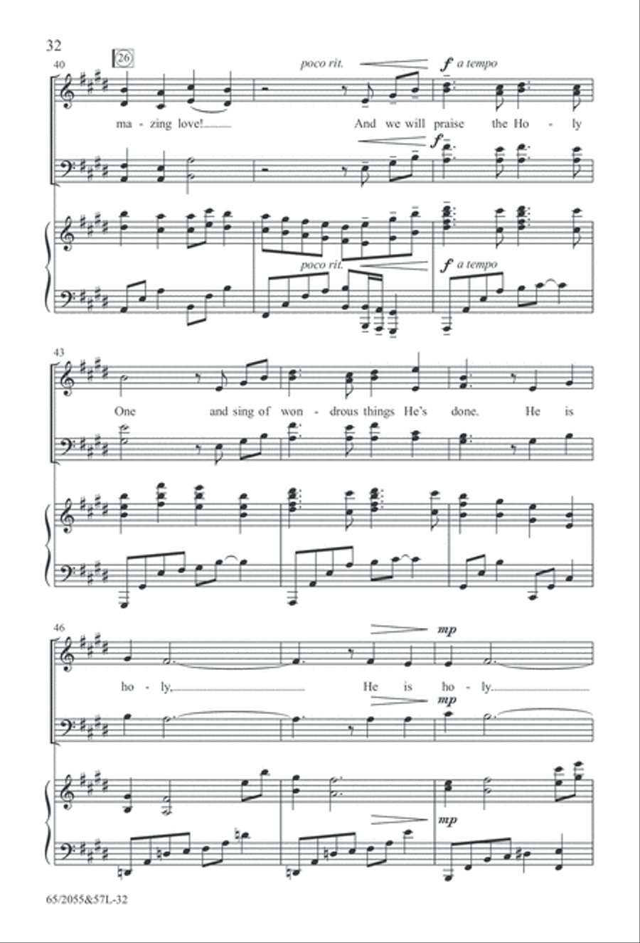 Bethlehem's Child (Digital Download) 4-Part scores gallery preview page 32