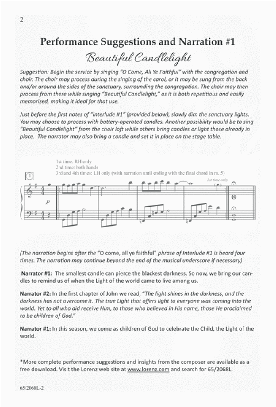 Images of Adoration (Digital Download) 3-Part scores gallery preview page 2