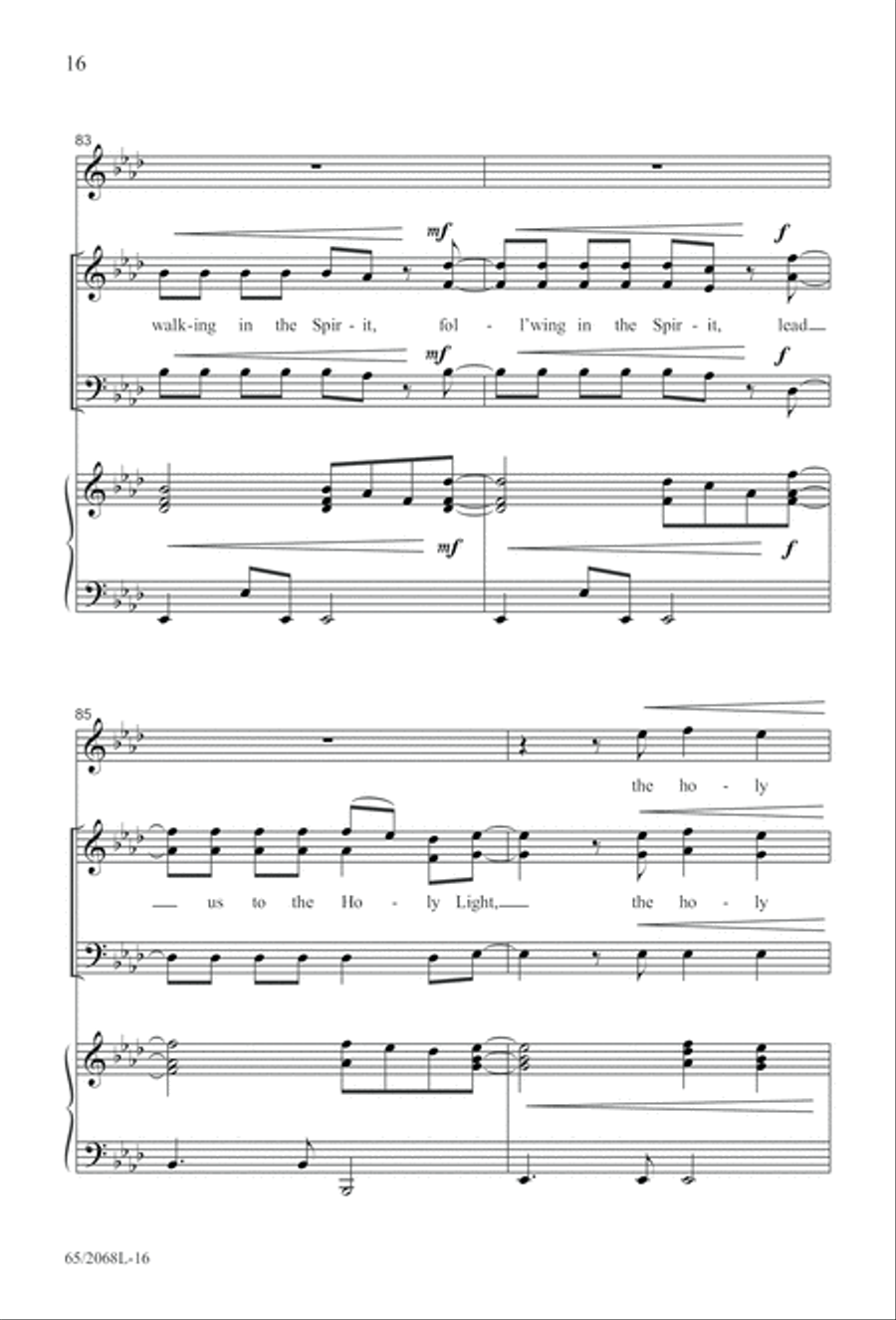 Images of Adoration (Digital Download) 3-Part scores gallery preview page 16