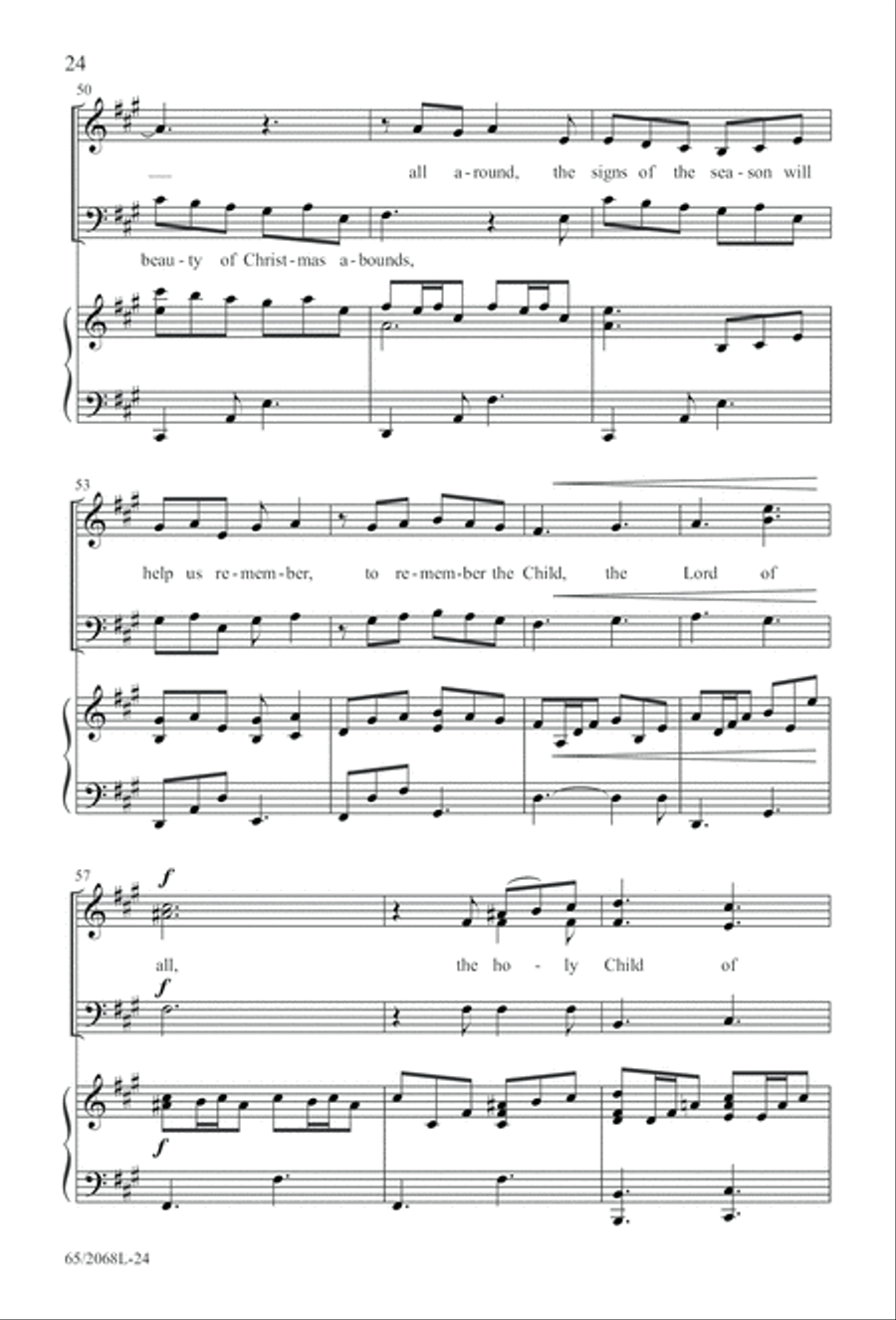 Images of Adoration (Digital Download) 3-Part scores gallery preview page 24
