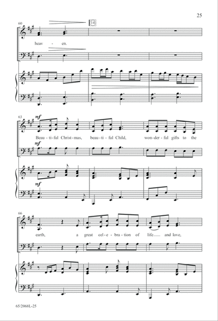 Images of Adoration (Digital Download) 3-Part scores gallery preview page 25