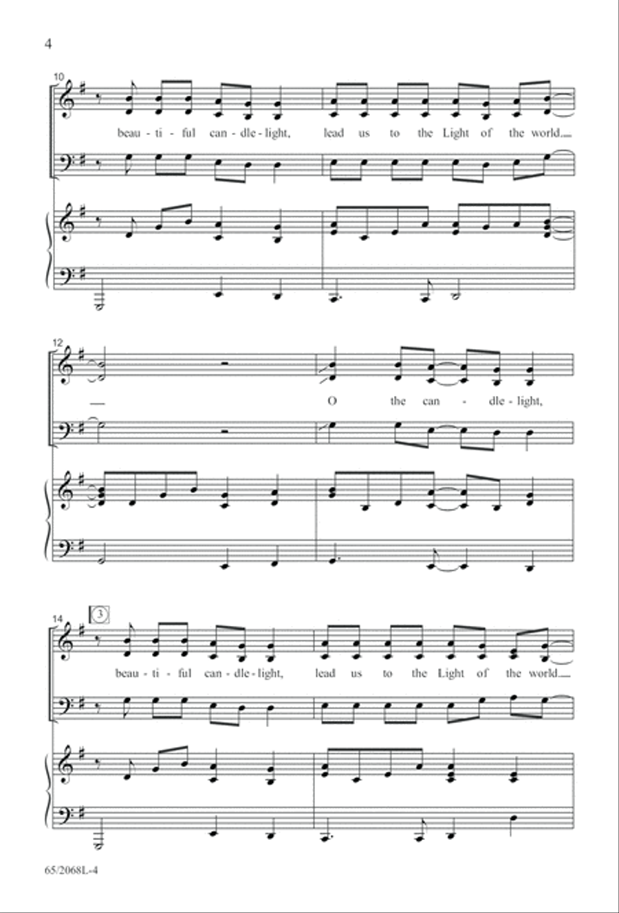 Images of Adoration (Digital Download) 3-Part scores gallery preview page 4
