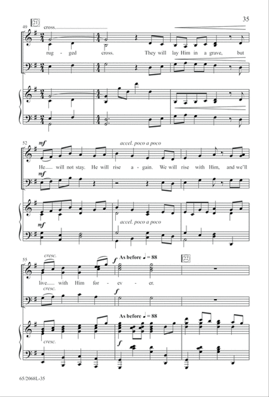 Images of Adoration (Digital Download) 3-Part scores gallery preview page 35