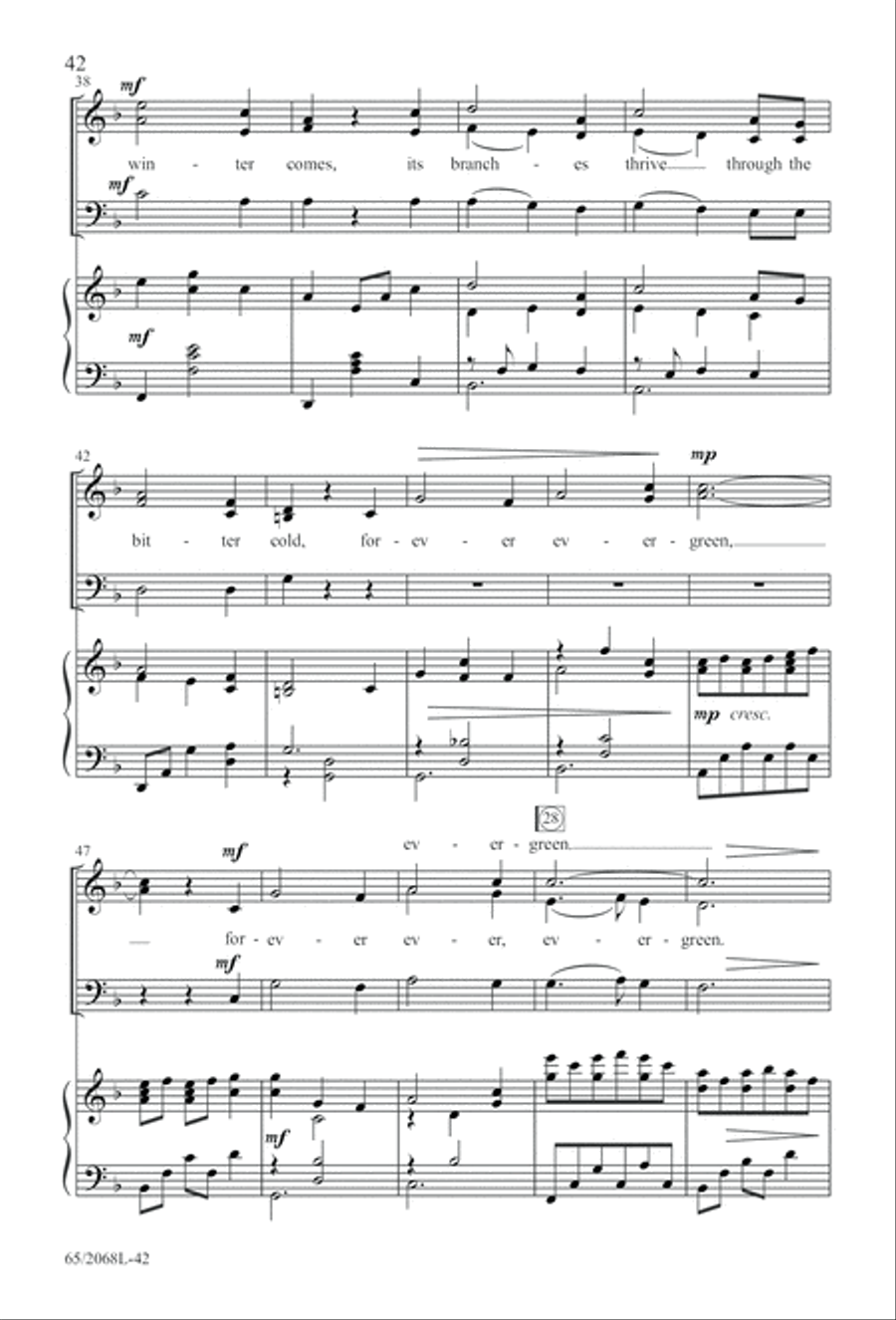 Images of Adoration (Digital Download) 3-Part scores gallery preview page 42