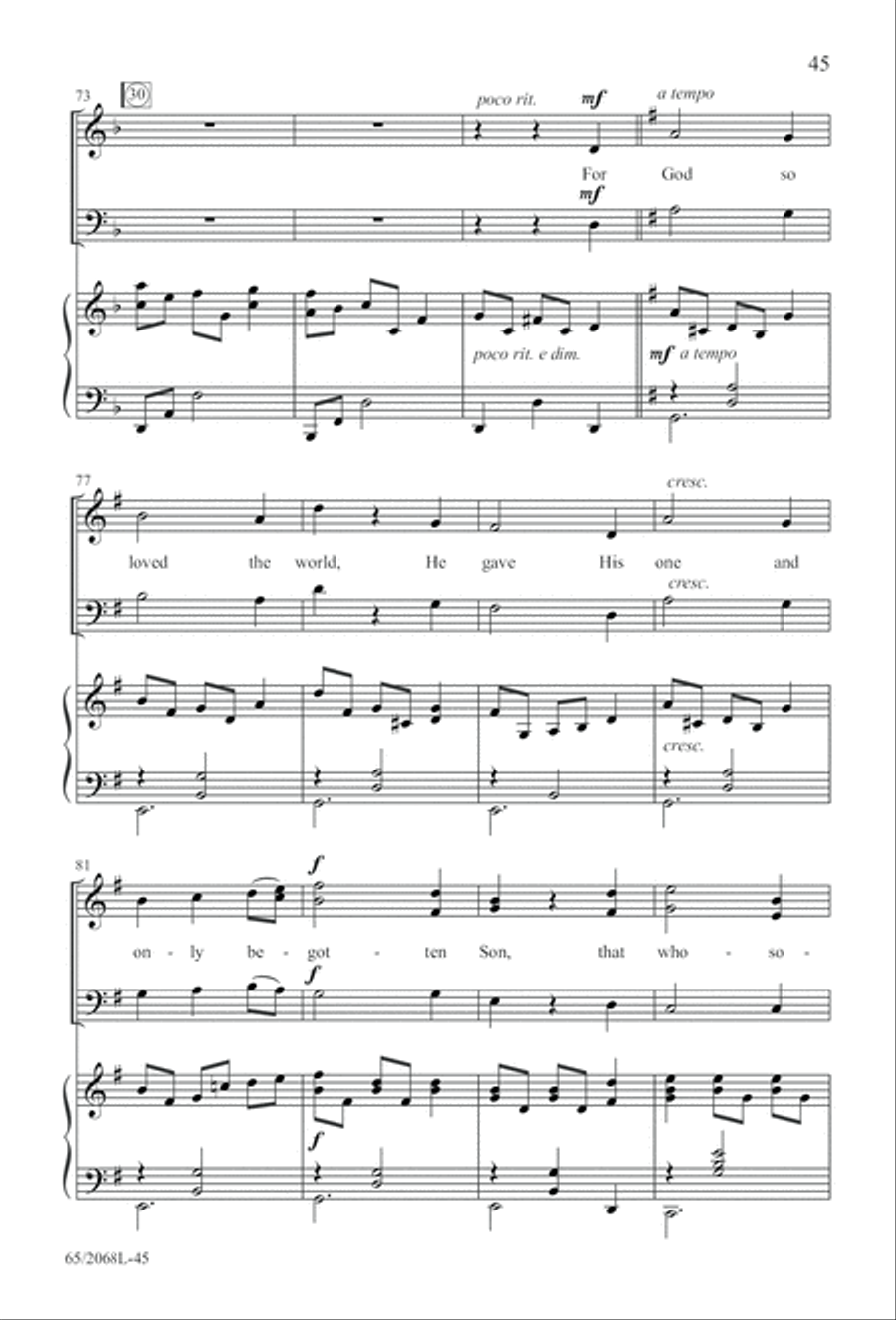 Images of Adoration (Digital Download) 3-Part scores gallery preview page 45