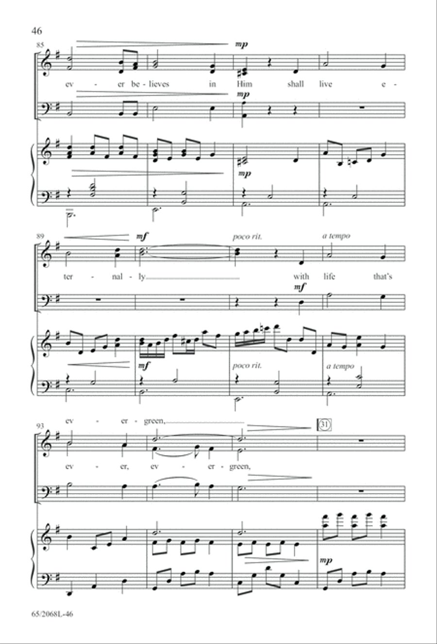 Images of Adoration (Digital Download) 3-Part scores gallery preview page 46