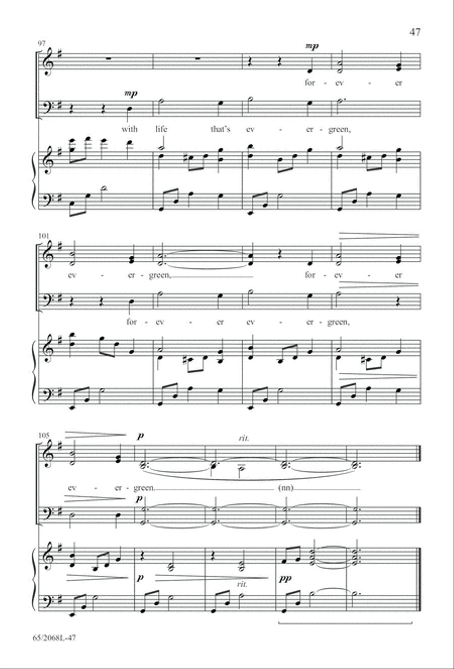 Images of Adoration (Digital Download) 3-Part scores gallery preview page 47