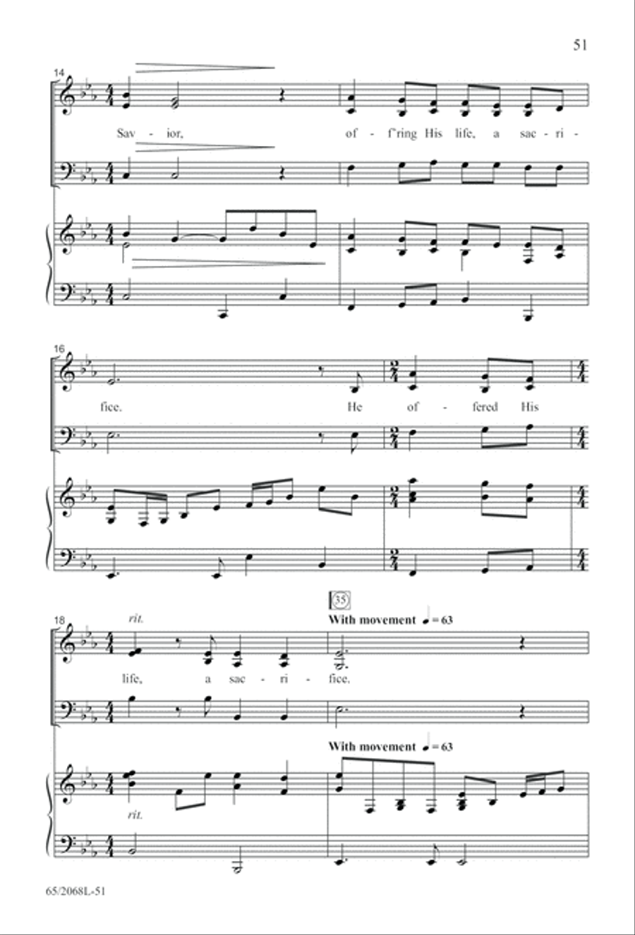 Images of Adoration (Digital Download) 3-Part scores gallery preview page 51