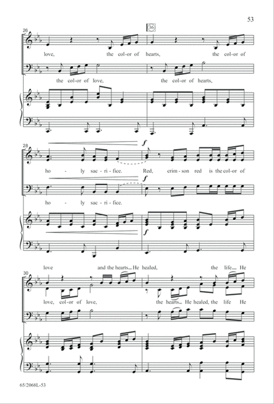 Images of Adoration (Digital Download) 3-Part scores gallery preview page 53