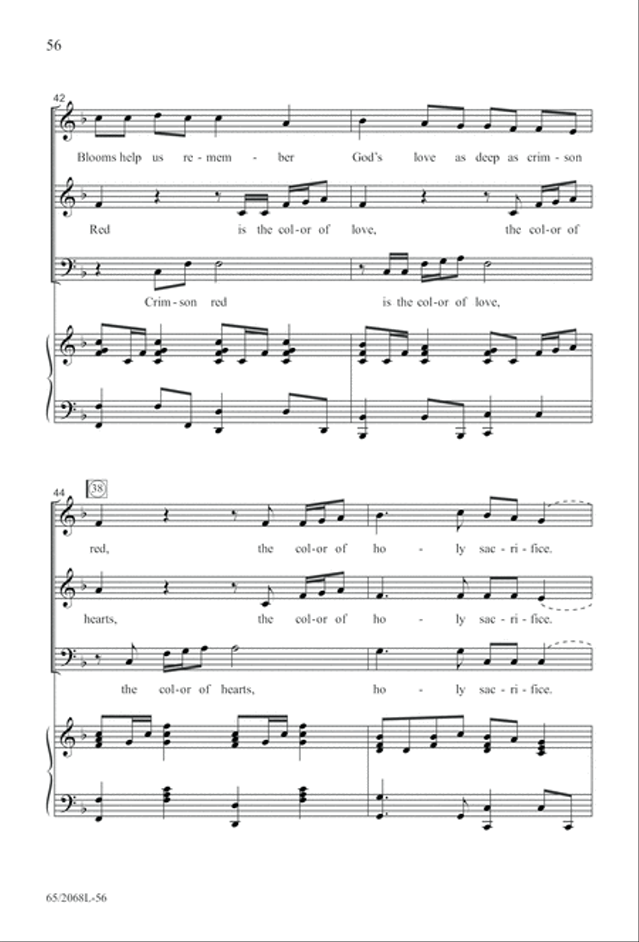 Images of Adoration (Digital Download) 3-Part scores gallery preview page 56
