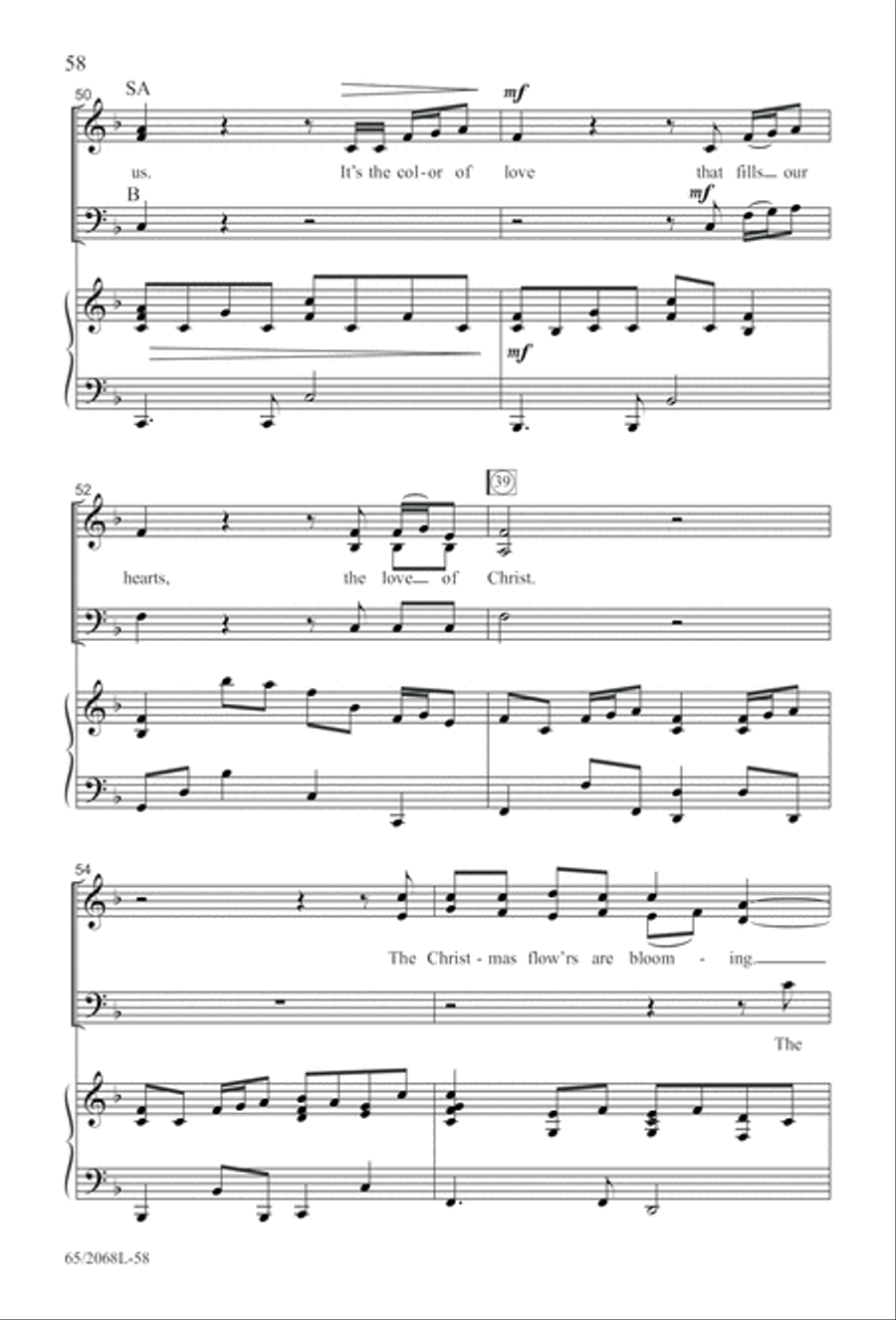 Images of Adoration (Digital Download) 3-Part scores gallery preview page 58