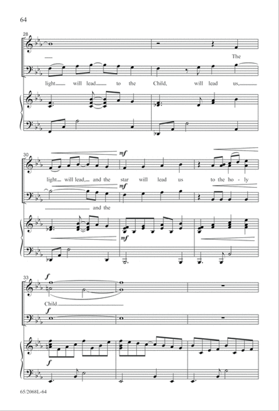 Images of Adoration (Digital Download) 3-Part scores gallery preview page 64