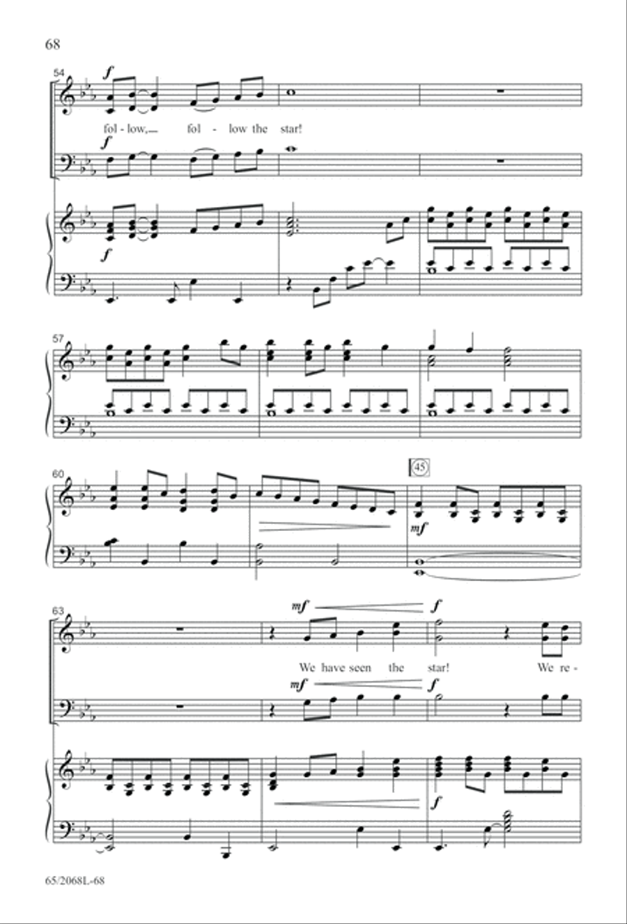 Images of Adoration (Digital Download) 3-Part scores gallery preview page 68